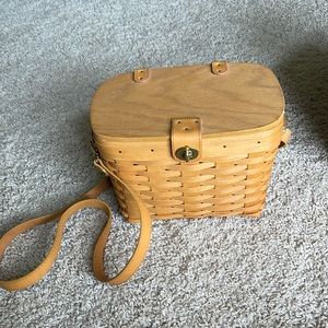 Gently used basket purse